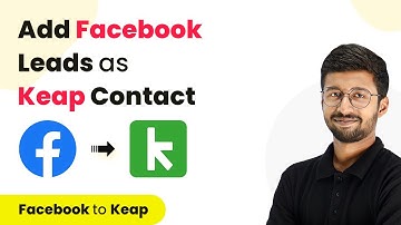 How to Add Facebook Leads to Keap as Contacts - Facebook Infusionsoft Integration