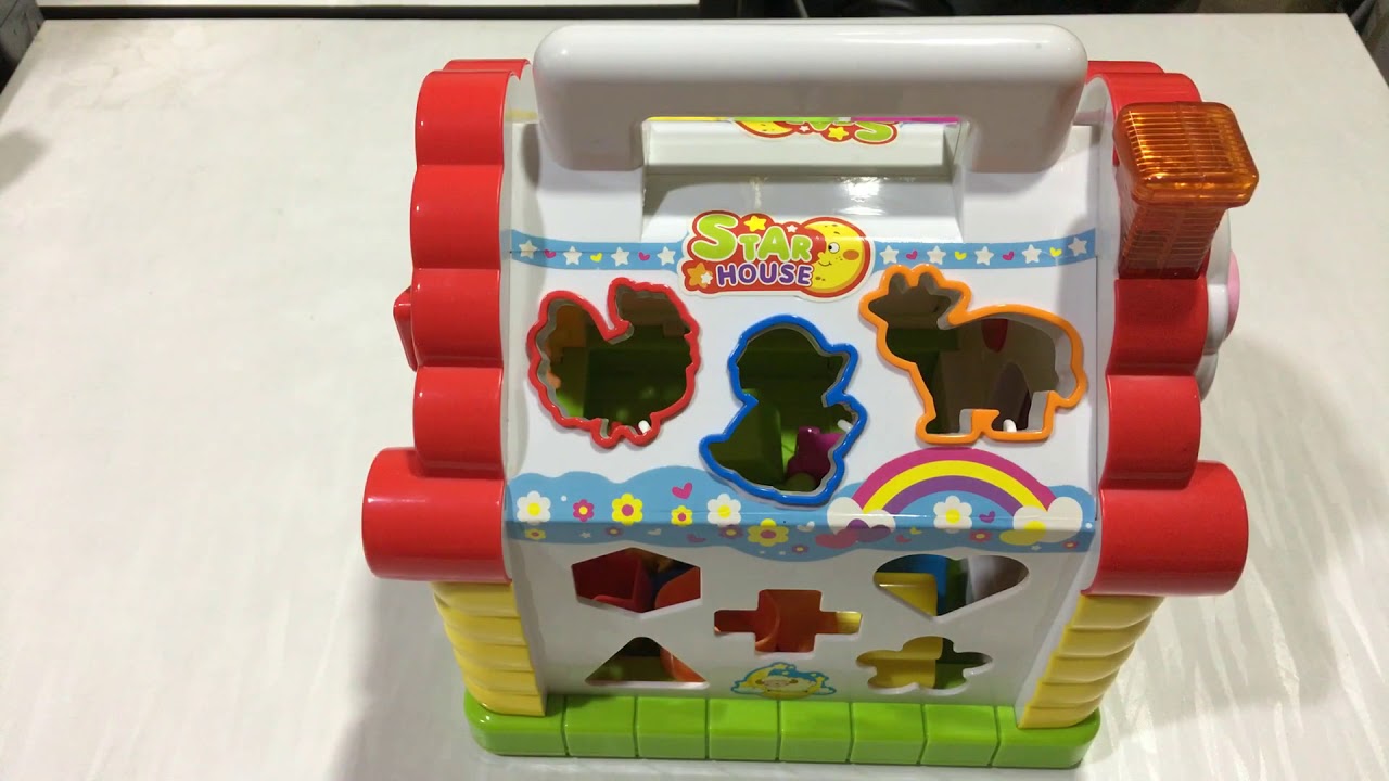 รีวิว ของเล่นเสริมทักษะ กล่องกิจกรรม บ้านดนตรีหรรษา Funny Cottage by Huile (6 เดือน - 3 ขวบ)