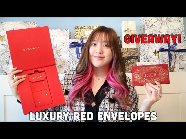 happy lunar new year 🧧 unbox hermes red envelopes with me ❤️ #hermes