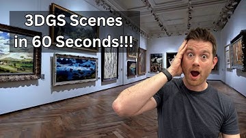 How to make 3D Gaussian Splats in Under 60 Seconds!