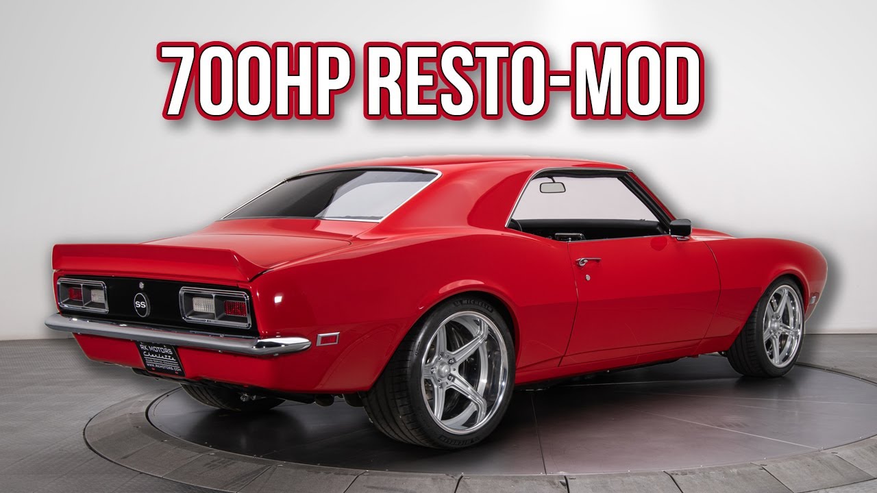 1968 Chevrolet Camaro Restomod 700hp 496ci Stroker V8 - SOLD - 137269 