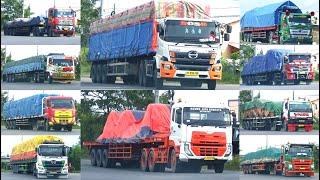 JOS!!! TRUCK TRAILER GANTENG SUPER MBOIS PANTURA TEGAL | HINO 500, UD QUESTER, ISUZU GIGA, UD PK 260