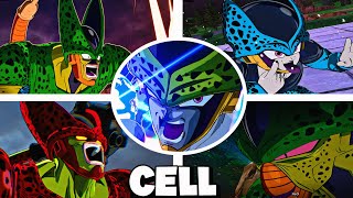 DRAGONBALL SPARKING ZERO - CELL (ULTIMATES,SUPER,ABSORPTIONS AND AURAS)