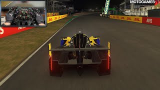 Le Mans Ultimate - Cadillac V-Series.R at Circuit de la Sarthe (Night) | Moza DD R9 Gameplay