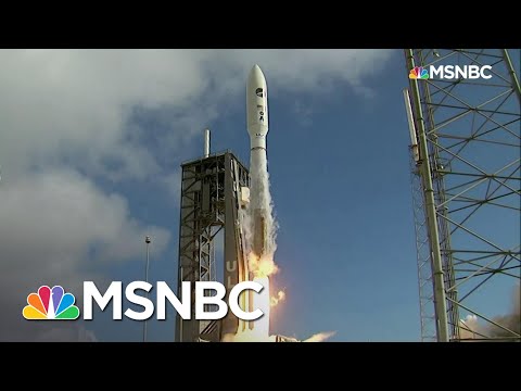 U.S. Space Force Launches Unmanned Rocket After Weather Prevented Original Launch | MSNBC