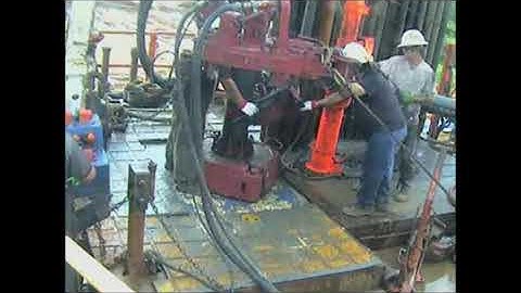 Running casing incident