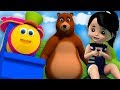 Bob xe lửa | gấu đã đi qua núi | bài hát cho trẻ em | vần cho trẻ em | Bear Went Over The Mountain