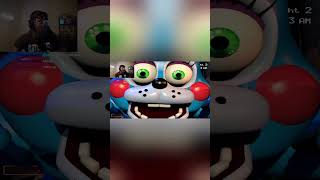 I suck at the second fnaf too #gaming #shorts #fnaf2 #manglefnaf #funny