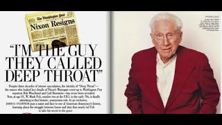 Deep  Throat, William Mark Felt Sr. Richard Nixon's the Watergate scandal. Net Worth