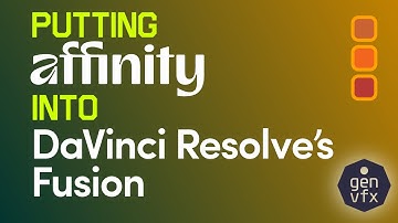 How to Import Affinity Files into DaVinci Resolve Fusion (Using PSD Conversion + 6 Essential Rules)