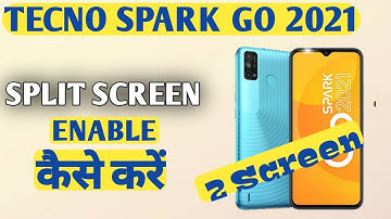 Tecno Spark Go 2021 Split Screen | How To Enable Split Screen in Tecno spark Go | @akstech4u
