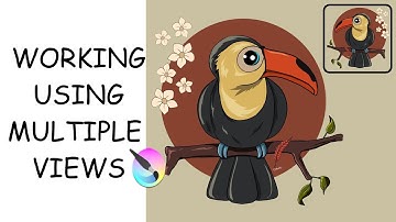 HOW TO WORK USING MULTIPLE VIEWS OF THE SAME IMAGE IN KRITA!!!