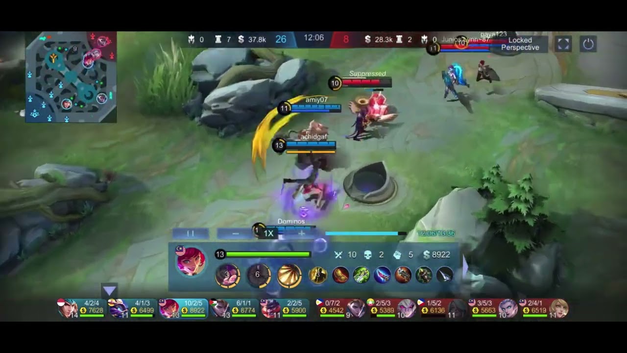 Beatrix! One shot one kill! MLBB gameplay