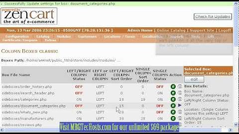 zencart admin editleftright 1