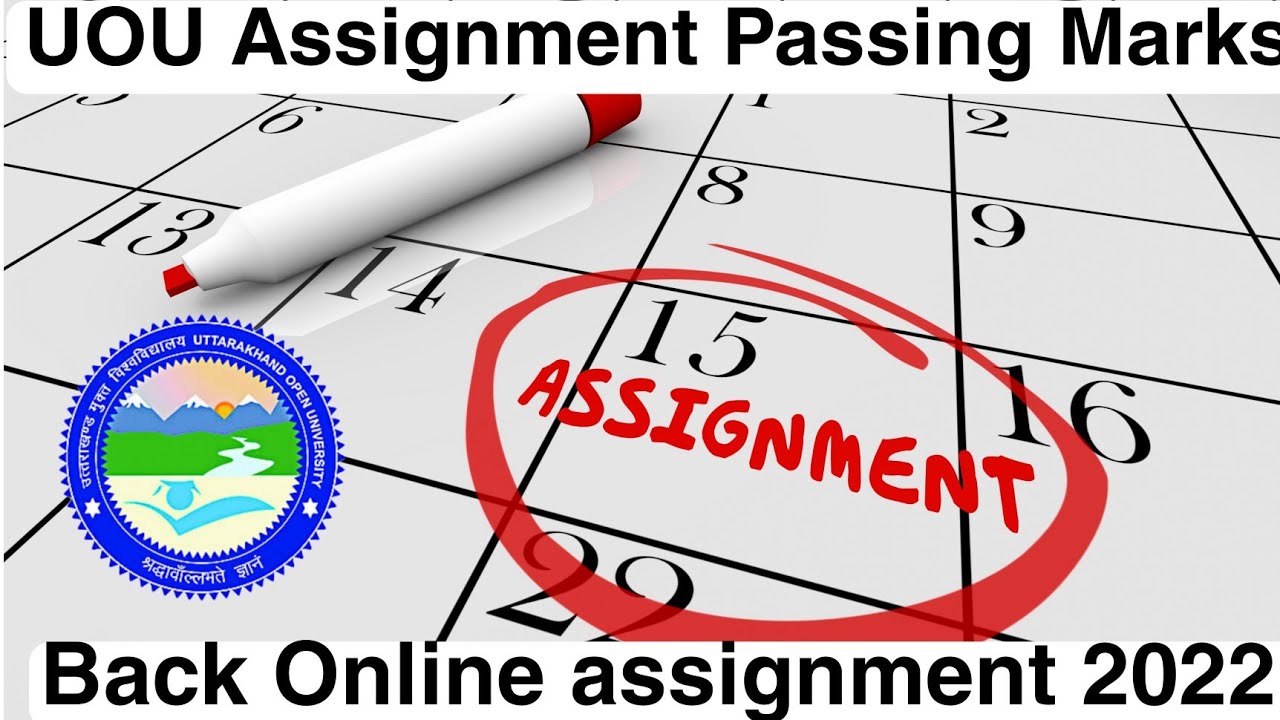 uou assignment passing marks