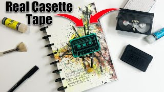 UNIQUE LOOK with REAL CASSETTE Tape