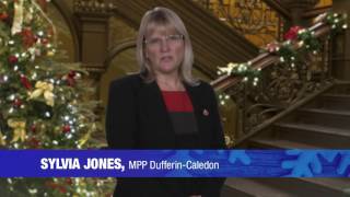 MPP SYLVIA JONES CHRISTMAS MESSAGE