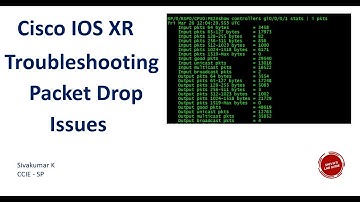 How to troubleshoot Packet Drop issues on IOS XR Routers
