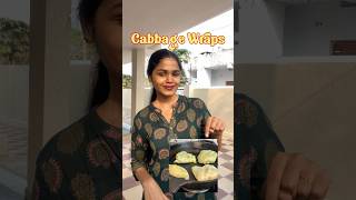 How bout some Cabbage wraps? #cabbagewrap #monikaonyoutubee #smprincy #yt #viralshorts