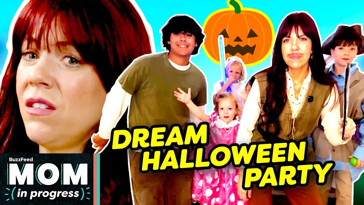 I Threw My Kids Dream Halloween Party • Mom In Progress