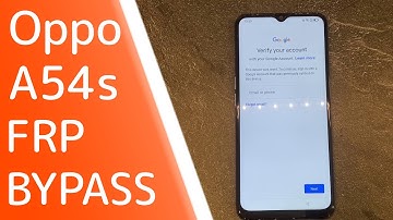 Oppo A54S FRP Bypass Google Account Lock | Phonepro