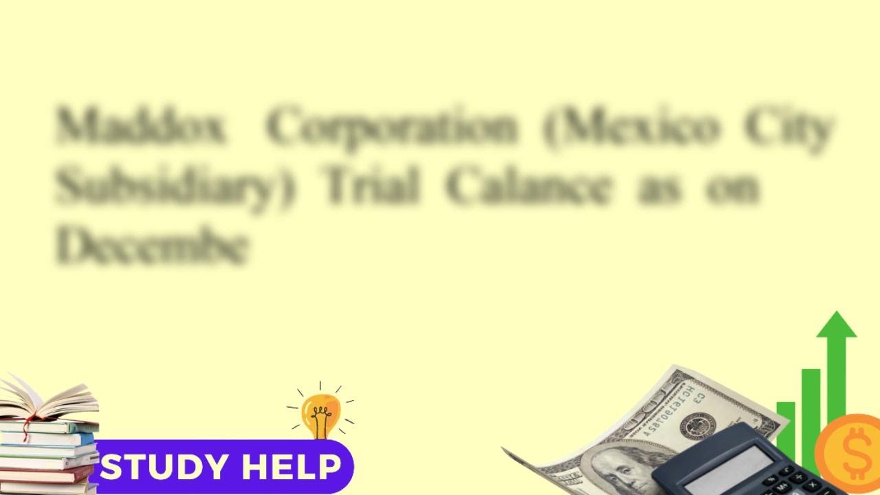 On January 2 2019 Maddox Corporation headquartered in the U S established a wholly owned