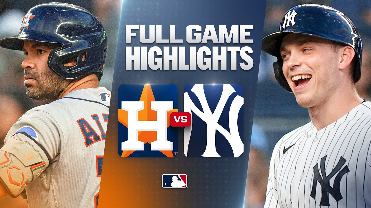 ASTROS vs. YANKEES: Official Full Game Highlights (August 26) | 2026 MLB Season