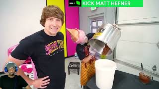 MATT HEFNER REACTS TO THE BIGGEST ICE CREAM WITH A CONE IN THE WORLD   Made with Clipchamp