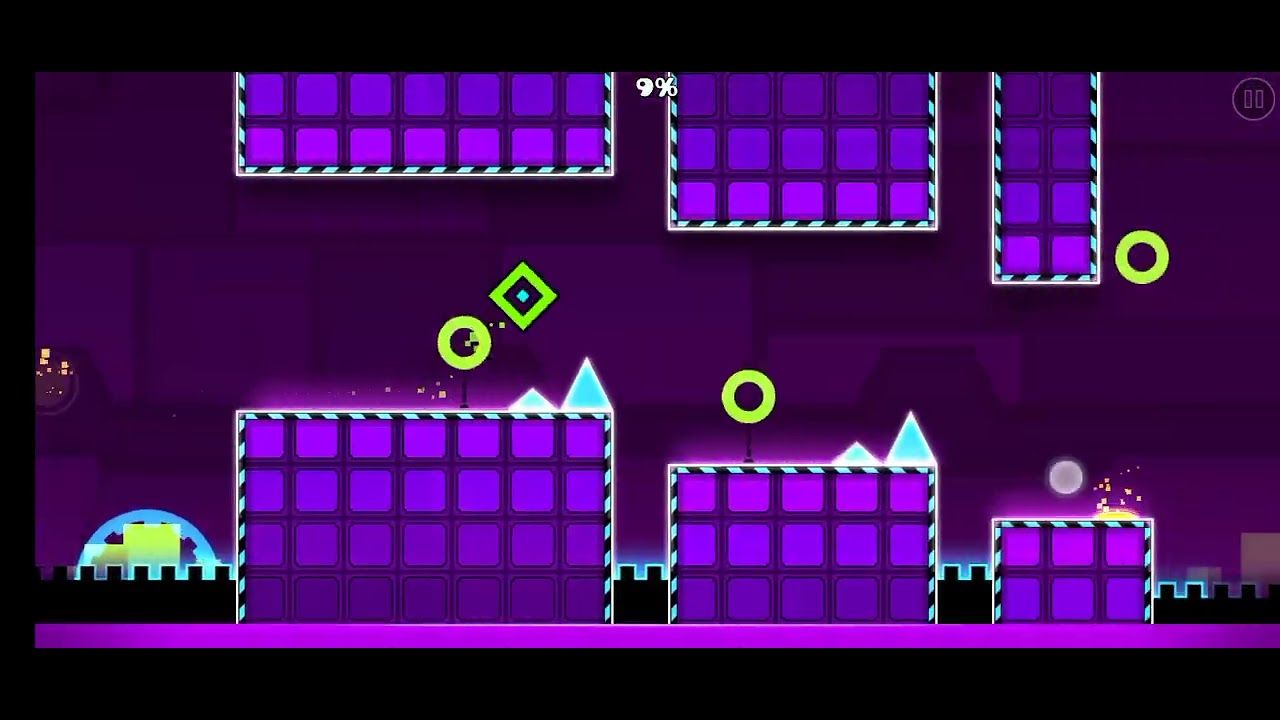 geometry dash part 2 - YouTube