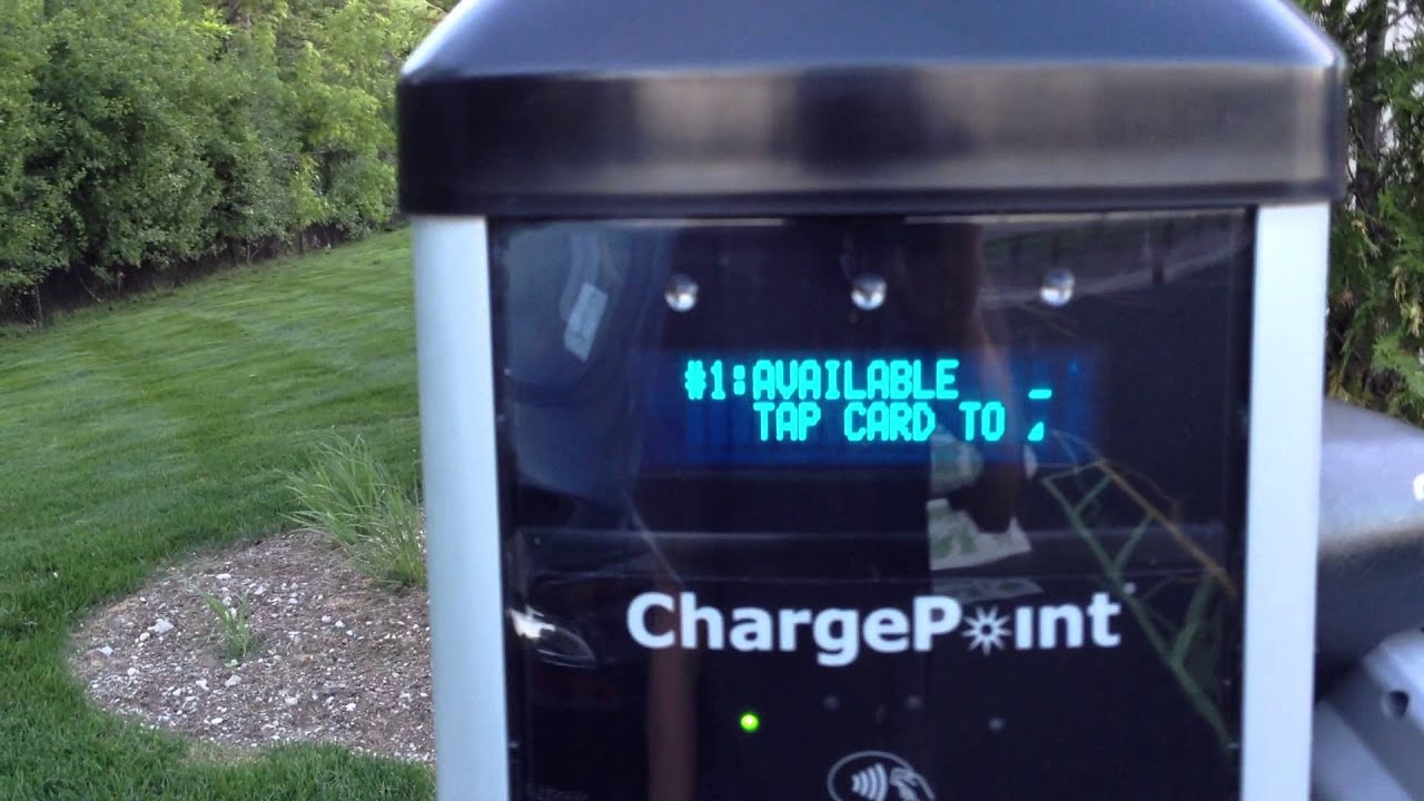 Tesla Motors Model S: Part 5 Complete Chargepoint Charge - YouTube
