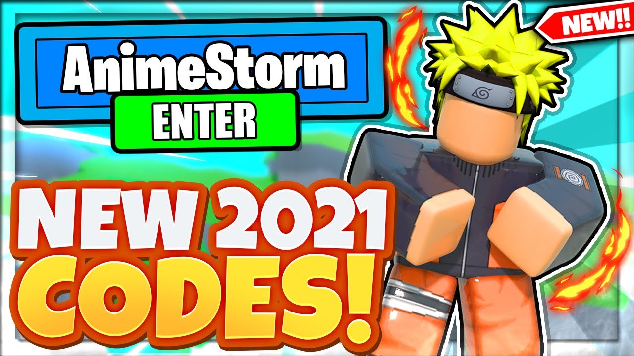  2021 ANIME STORM SIMULATOR CODES FREE GEMS ALL NEW SECRET OP ROBLOX 