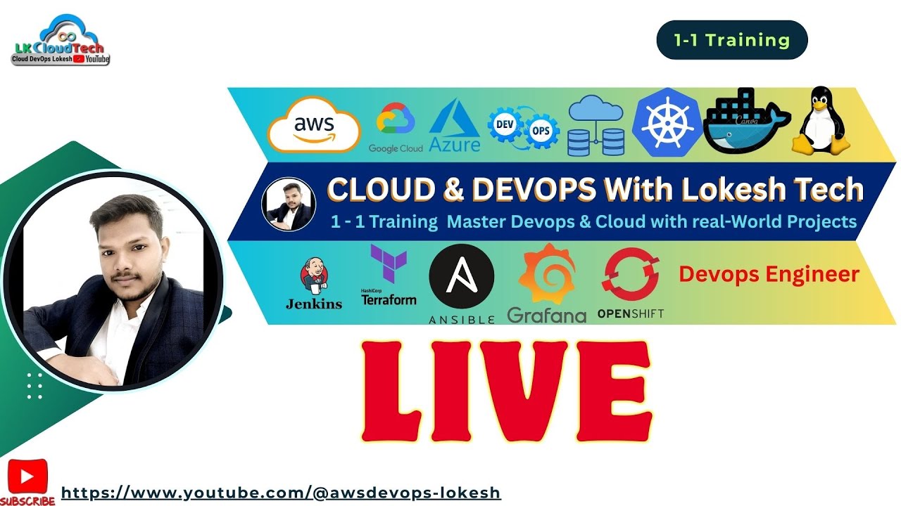 Cloud DevOps with Lokesh Tech Live Stream - YouTube