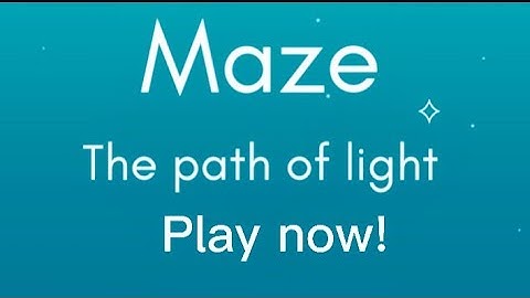 Maze: path of light | best IQ game | best gameplay | 200 IQ play | best maze game