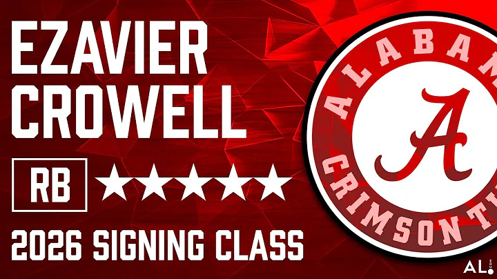 2026 5-star Alabama RB signee Ezavier Crowell highlights