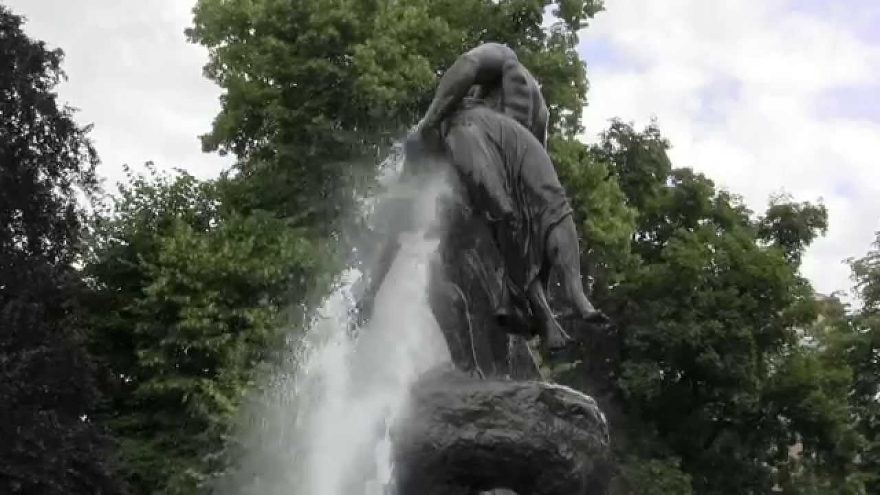 Uroczyste odsłonięcie Fontanny Potop