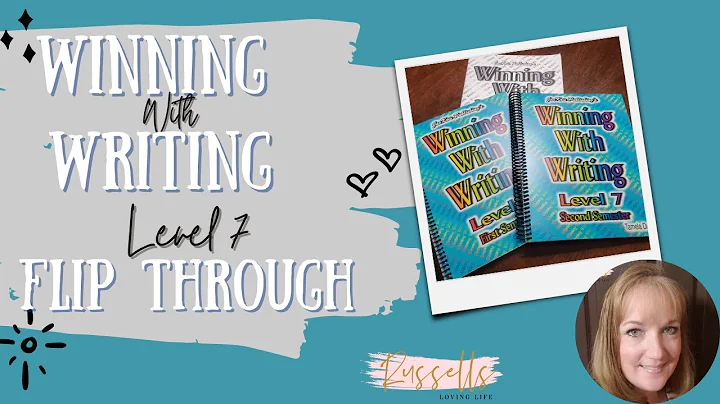 Winning With Writing Level 7 Flip Through || Writing Curriculum || 7th Grade Writing Curriculum