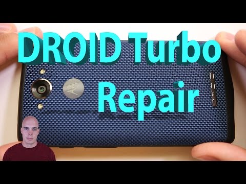 Motorola Droid Turbo Screen Fix, Battery Replacement Video