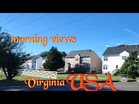 Morning views Virginia USA #short video#Mary Ann Cahinta vlog