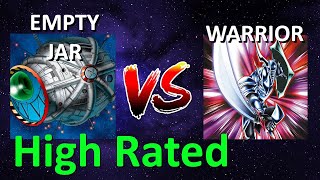 Empty jar vs Warrior | High Rated | Goat Format | Dueling Book