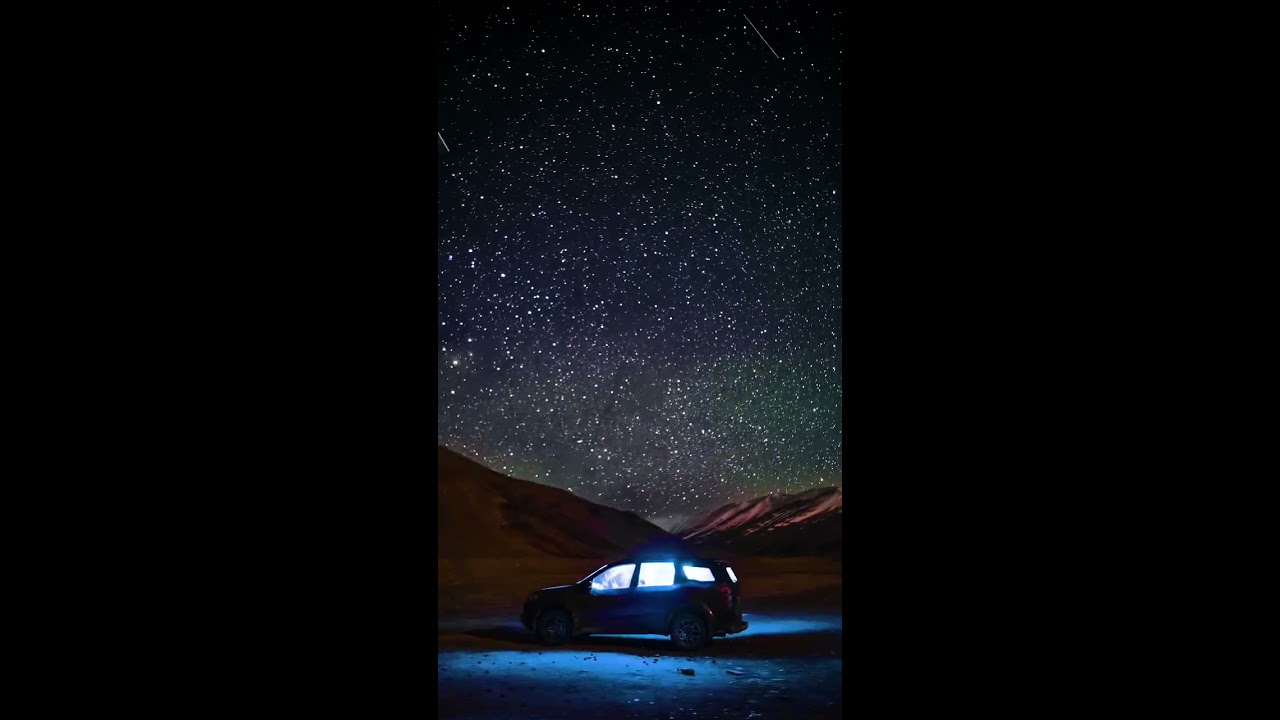 Ladakh Night Sky Milkyway Astrophotography