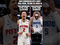 Orlando Magic blew a 3-1 lead #detroitpistons #orlandomagic #nba