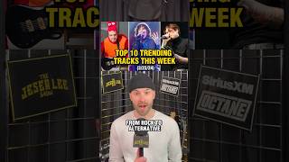 The top 10 trending songs from rock to alternative 3/23/24