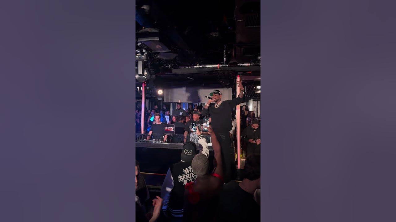 Fabolous sings ‘Thim Slick’ ft. Jeremih live at this Tape London after party #tapelondon  #fabolous