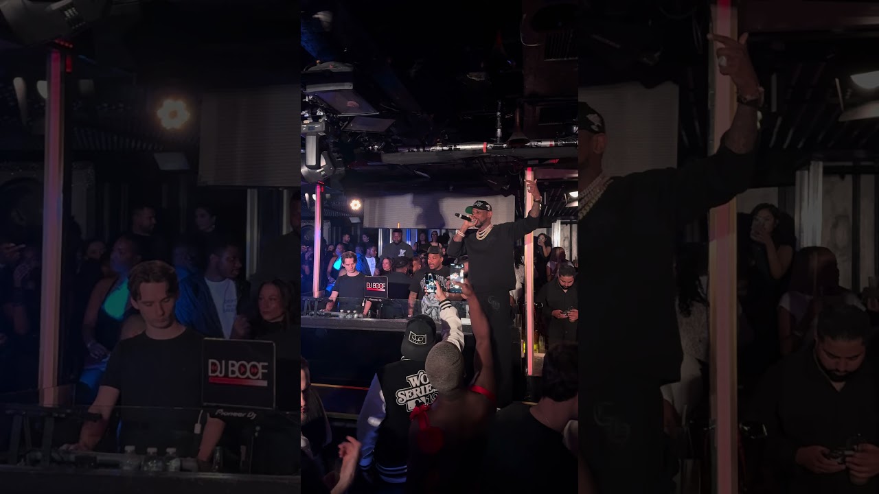 Fabolous sings ‘Thim Slick’ ft. Jeremih live at this Tape London after party 