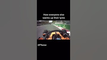 How F1 drivers warm their tyres VS Kimi || Iceman
