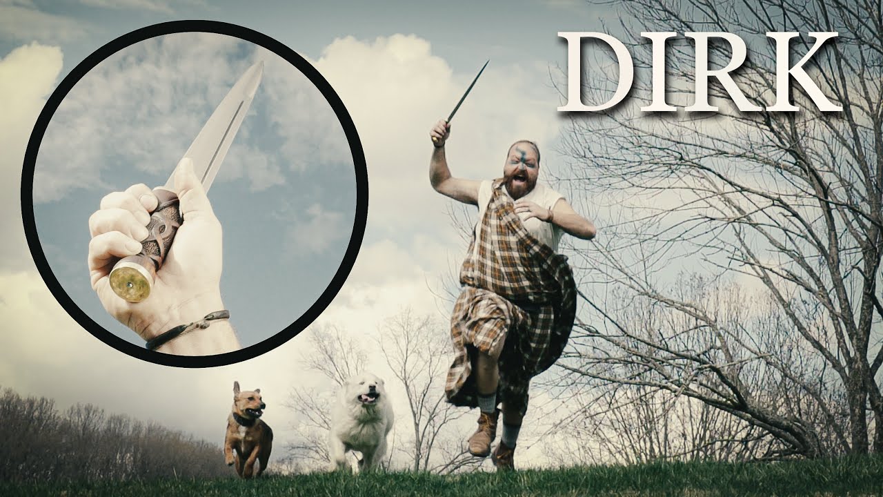 Изготовление шотландского горного кинжала