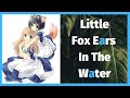 Little Little Manga - cute Fox ear girl on the river