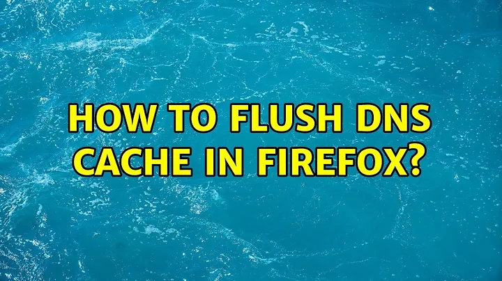 How to flush DNS cache in Firefox? (2 Solutions!!)