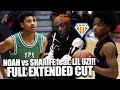 Lil Uzi Watches SHARIFE vs NOAH Extended Cut!! | Jersey Had the WILDEST Hoops Environment All Year!