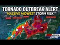 These Storms Could Explode Into Tornado Outbreak! 🌪️ Midwest Severe Weather Alert (2026)